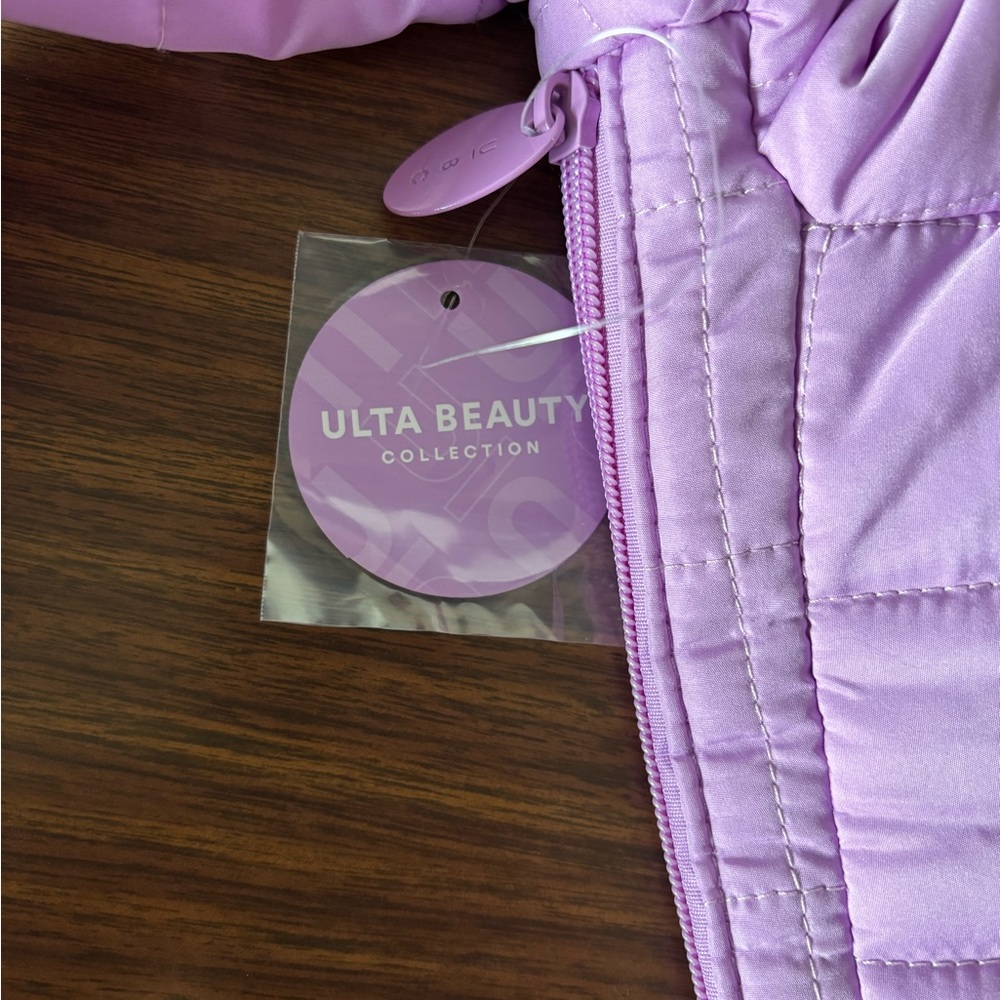 Ulta Beauty Lavender Quilted Bag